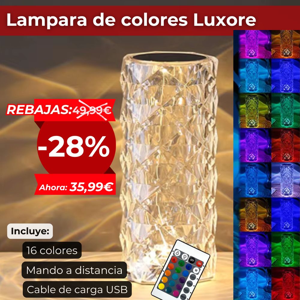 Lámpara de Colores Luxore